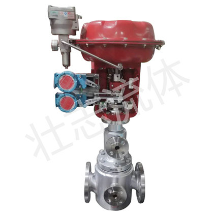 气动薄膜切断阀(带保温夹套）