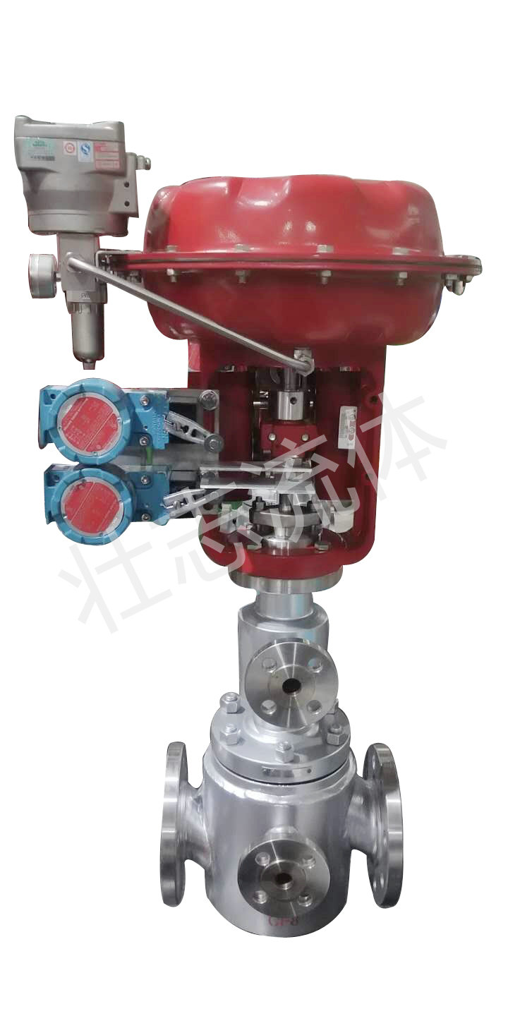 气动薄膜切断阀(带保温夹套）