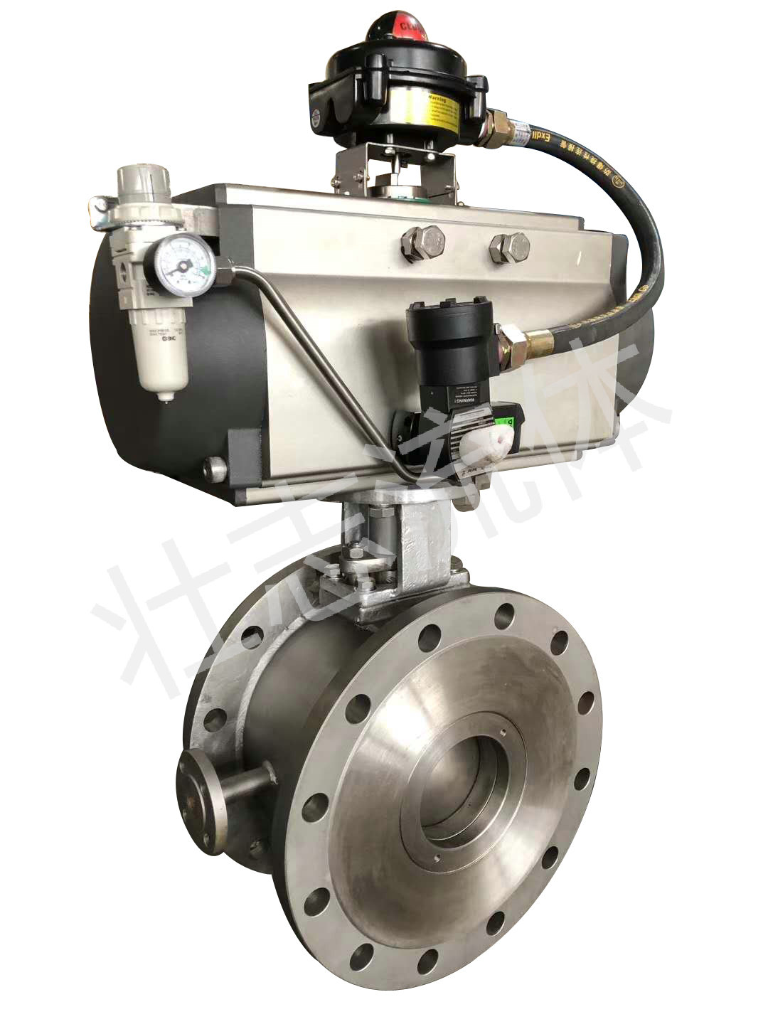 保温夹套V型球阀