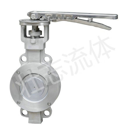 高性能对夹不锈钢双偏心蝶阀D72F